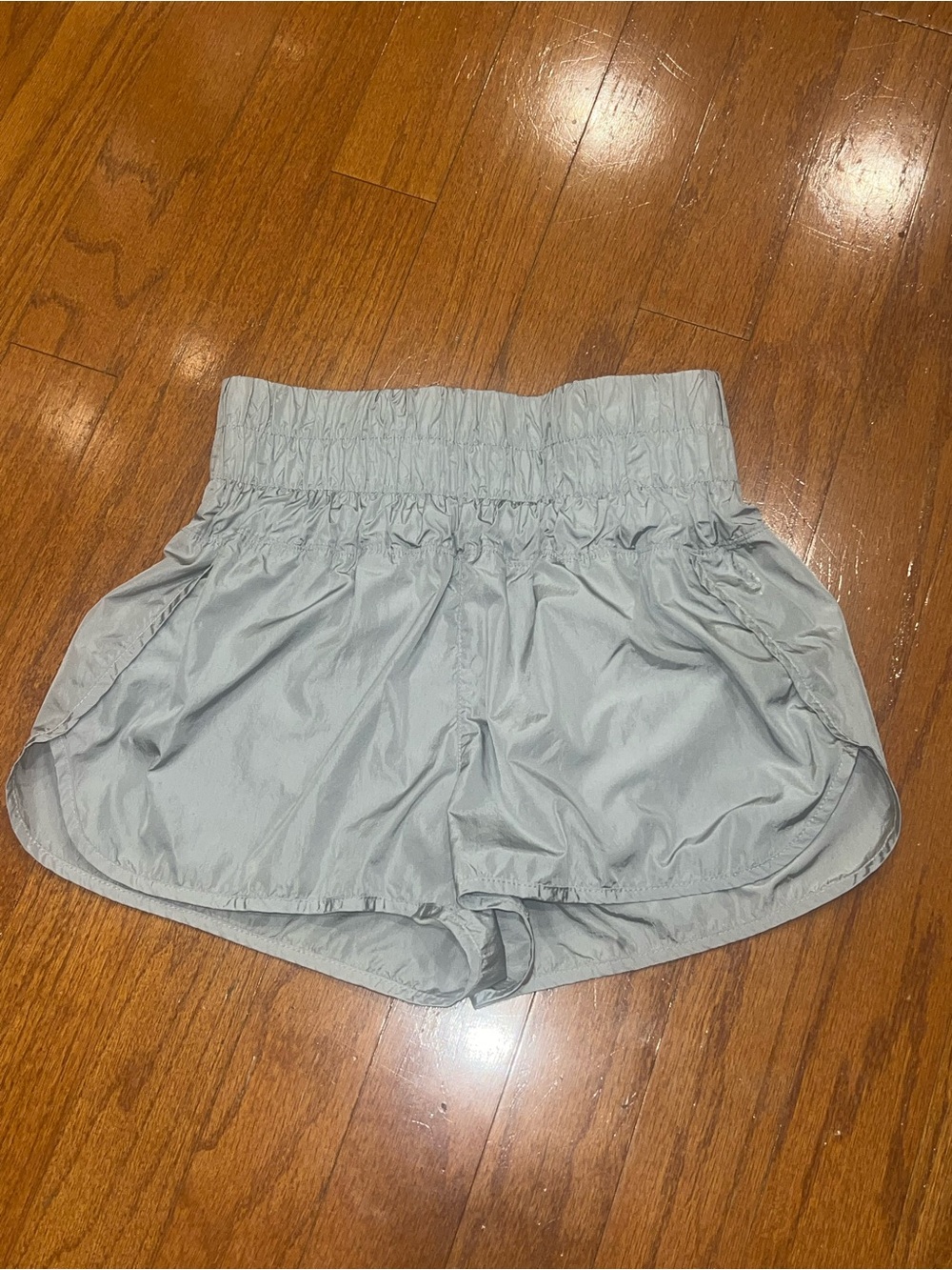 Free People FP Movement The Way Home Run Shorts Arctic Chill Medium High Waist